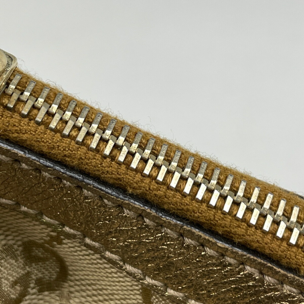 Gucci GG shoulder bag Sherry web canvas beige gold - Picture 4 of 7